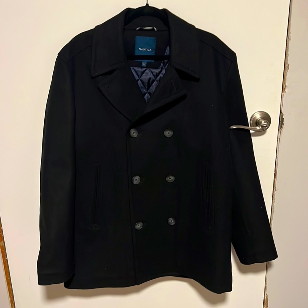 Nautical Large pea coat
